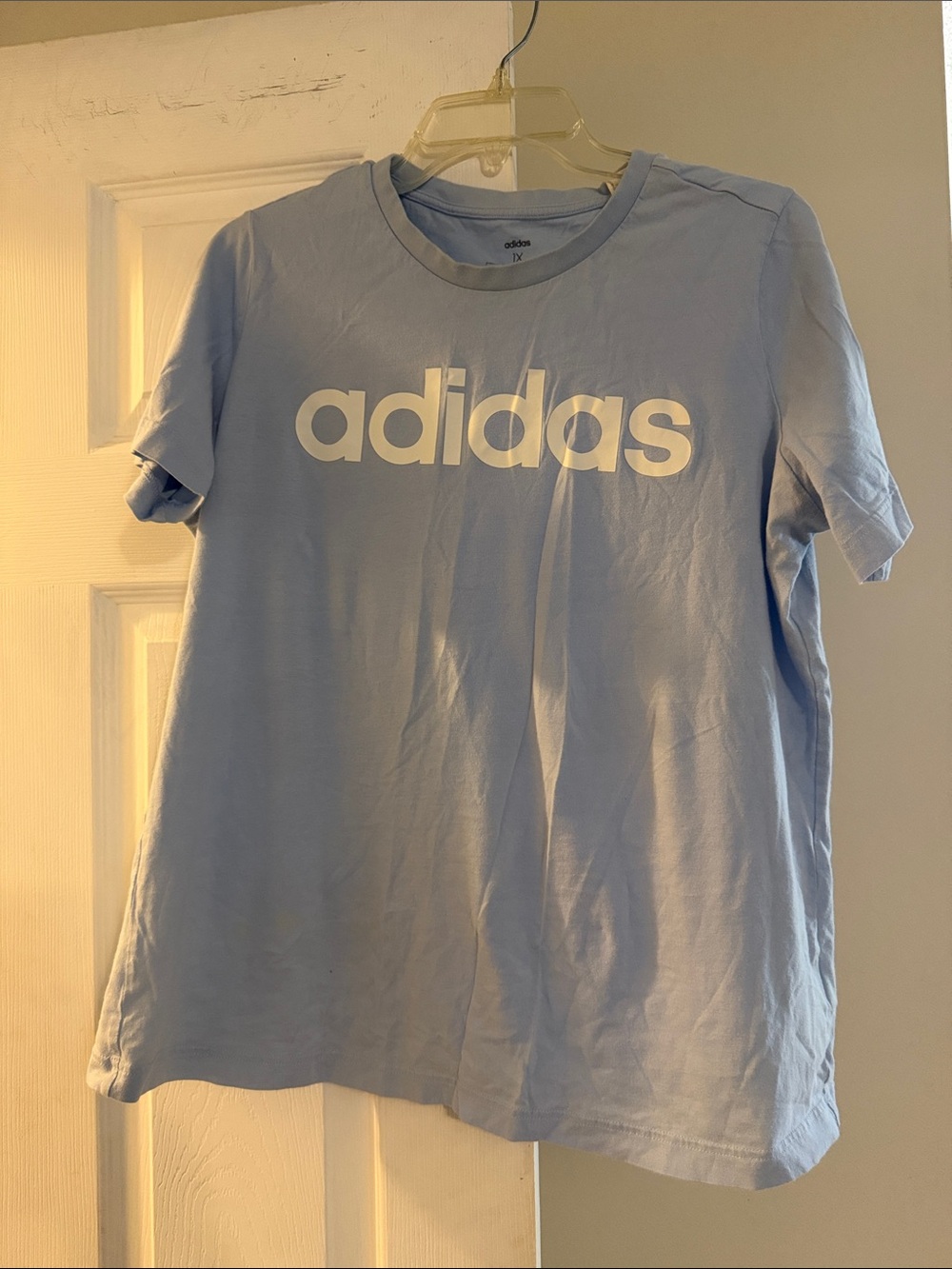 adidas Sky Blue Logo T-Shirt